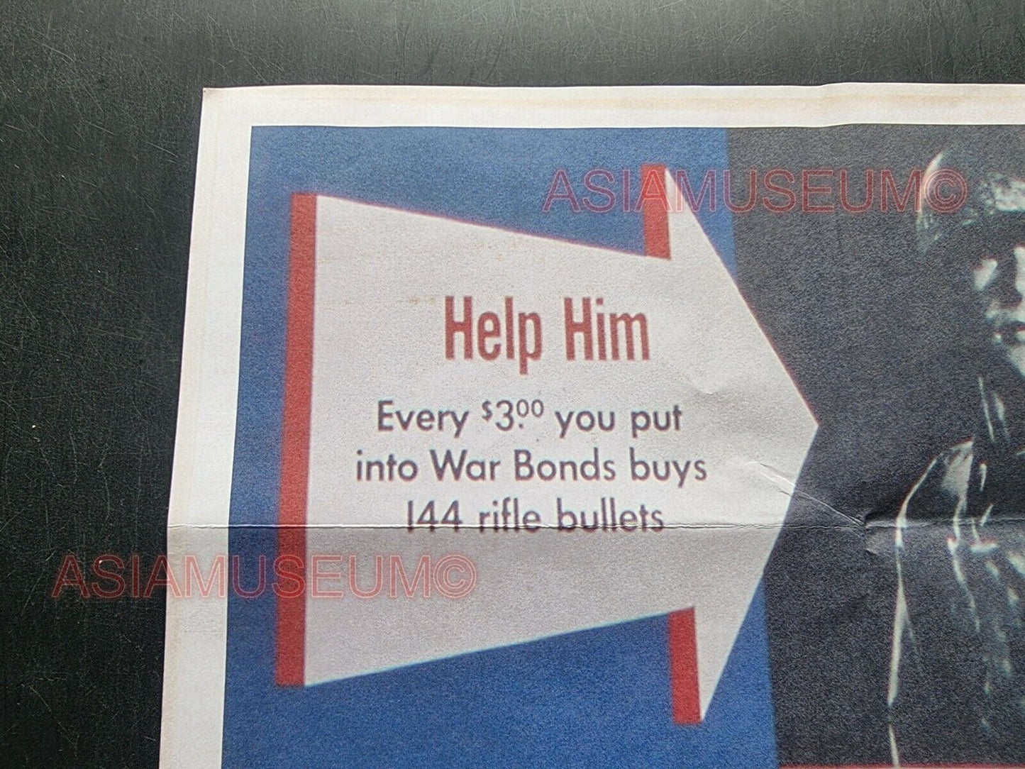 1941 WW2 USA AMERICA BUY WAR BONDS LOANS STAMP VICTORY FACTORY PROPAGANDA POSTER