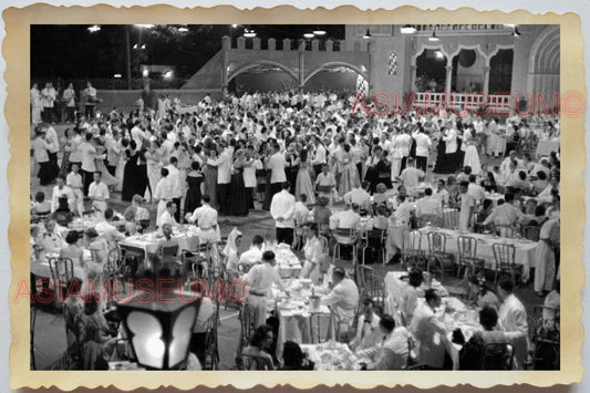 50s Vietnam Indochina Saigon Ho Chi Minh Party Consulate Lady Vintage Photo #547