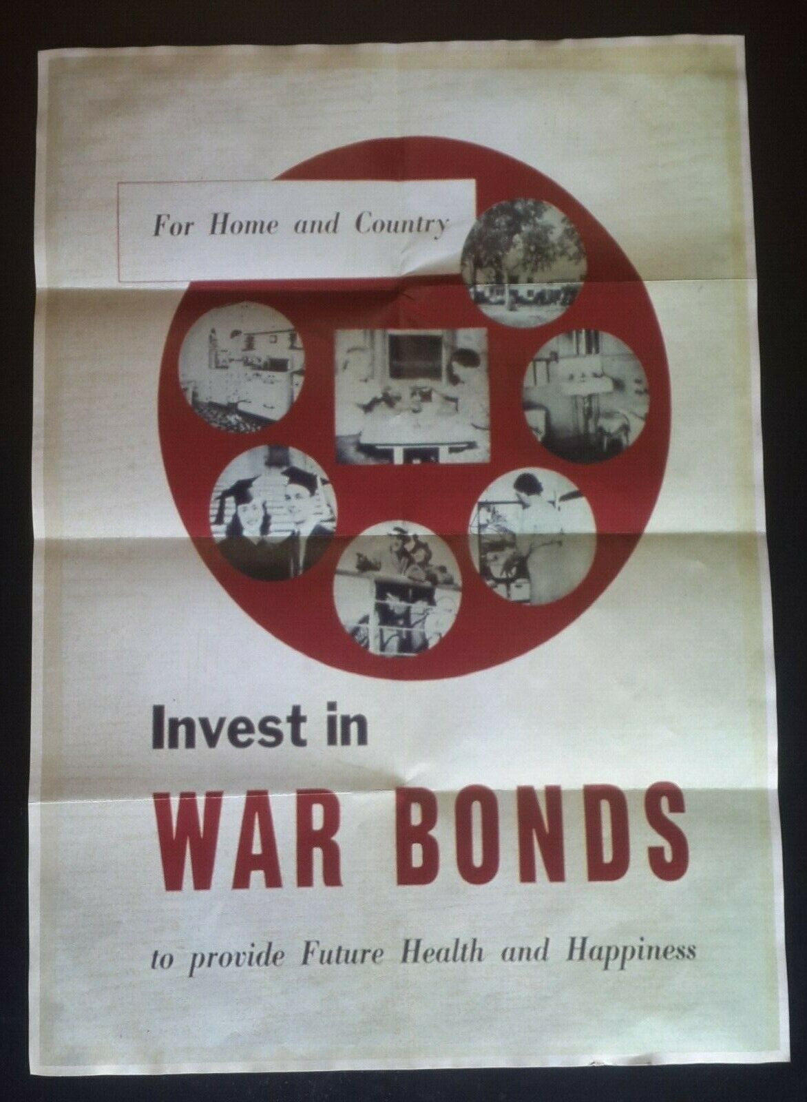 1942 WW2 USA AMERICA BUY WAR BONDS BABY GIRL KIDS HOME COUNTRY PROPAGANDA POSTER