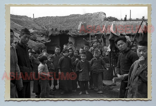 1940s CHILDREN YOUNG MAN BOY PORTRAIT Vintage China Shanghai Photo #201 中国上海老照片