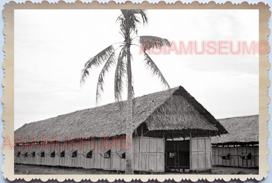 WW2 Long House Warehouse British Barrack Village Vintage Singapore Photo 28073