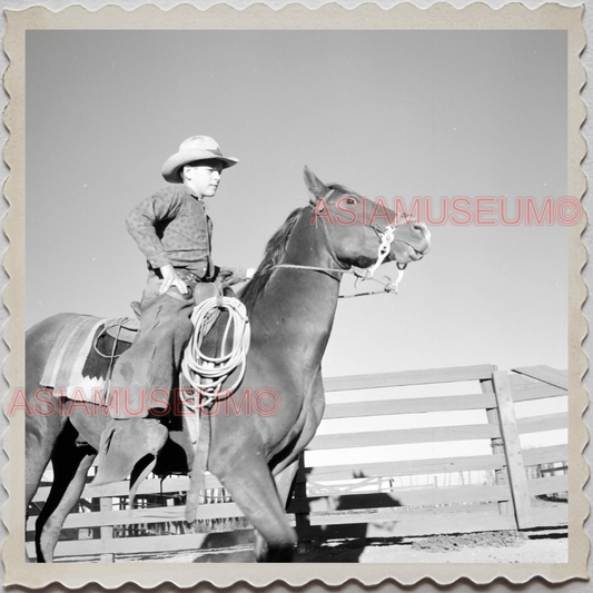 50s ALPINE CUYAMACA SAN DIEGO CALIFORNIA HORSE COWBOY VINTAGE USA Photo 8987