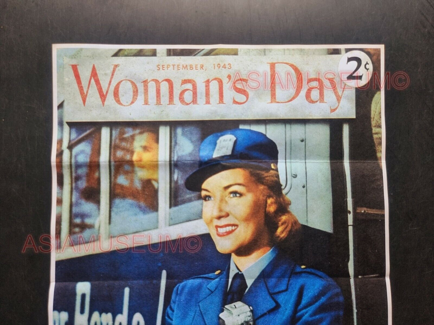 1943 WW2 AMERICA WOMEN LADY DAY BUY WAR VICTORY BONDS JAPAN PROPAGANDA POSTER