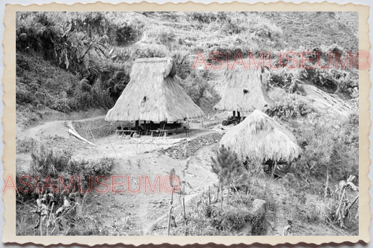 50s PHILIPPINES LUZON IFUGAO BANAUE RICE TERRACE SCENIC VIEW Vintage Photo 24392