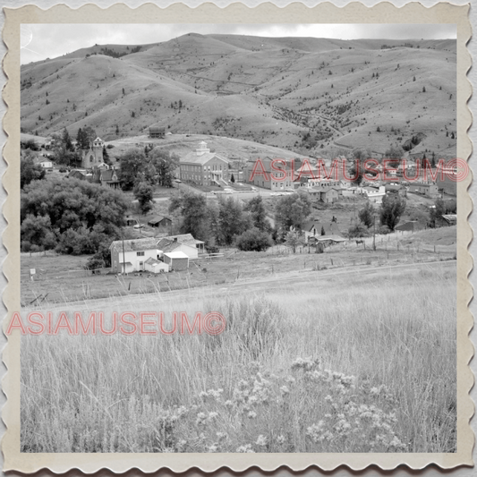 50s VIRGINIA CITY STOREY NEVADA RENO HILL VIEW SCENERY VINTAGE USA Photo 10154