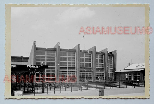 Airport Street View Building Transport Vintage Taiwan Taipei Photo 台湾老照片 #36514