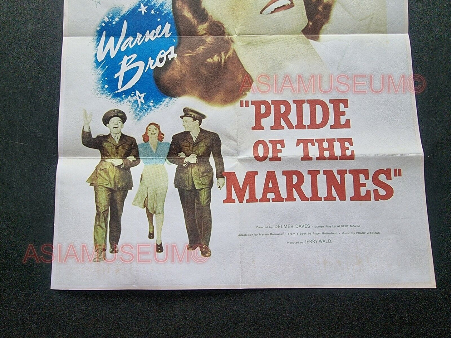 1944 WW2 USA AMERICA WOMEN LADY MARINES MOVIE WAR BONDS ARMY PROPAGANDA POSTER