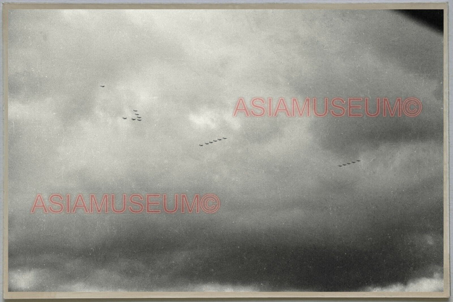 40s Japanese Aircraft WW2 War HONG KONG VINTAGE PHOTO POSTCARD RPPC 816 香港舊照片明信片