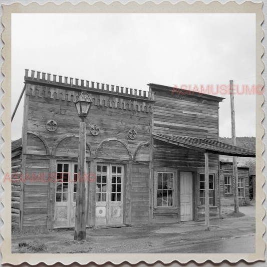 50s VIRGINIA CITY STOREY NEVADA RENO BUILDING RESTAURANT VINTAGE USA Photo 8499