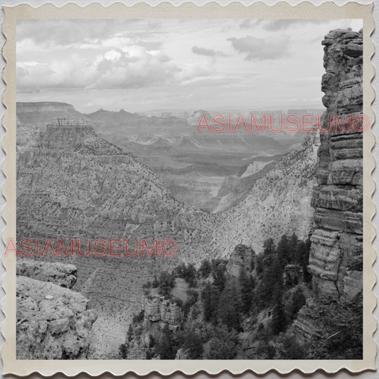 50s GRAND CANYON NATIONAL PARK COLORADO RIVER ARIZONA VIEW OLD USA Photo 12336