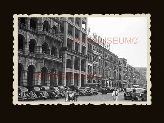 1940s CONNAUGHT ROAD Kowloon Star Ferry Terminal Vintage Hong Kong Photo #1731