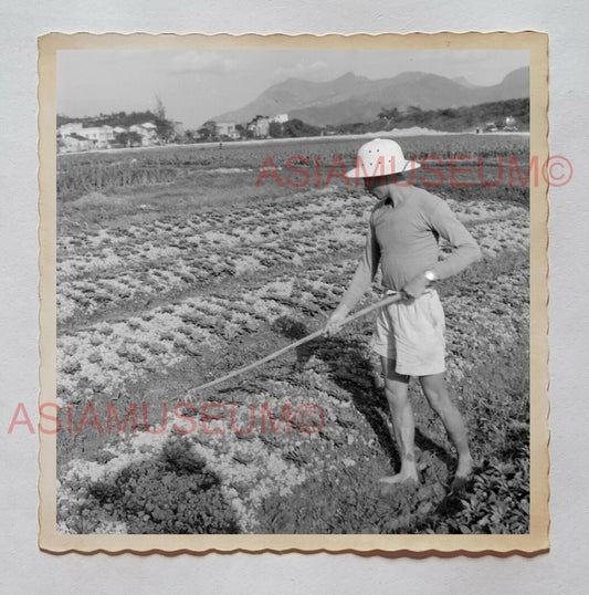 TAI O YUEN LONG FARMER VILLAGE FARM HOUSE Vintage Hong Kong Photo 27504 香港旧照片