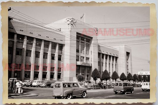 50s THAILAND BANGKOK POST OFFICE TELEGRAPH BUILDING OFFICE VINTAGE Photo 36770