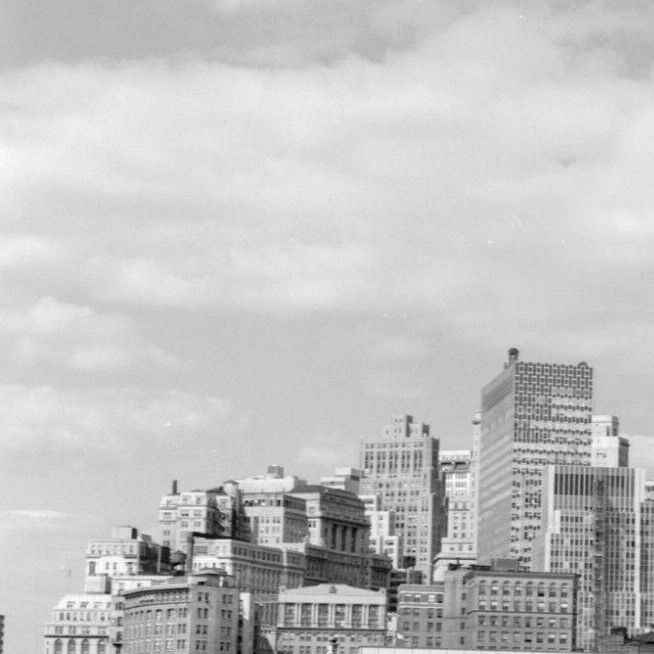 50s USA AMERICA NEW YORK CITY FERRY BUILDING Manhattan Old Vintage Photo #10322