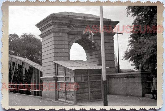 WW2 ANDERSON BRIDGE STONE ARCH GUARD POST HUT ROAD VINTAGE SINGAPORE PHOTO 30173