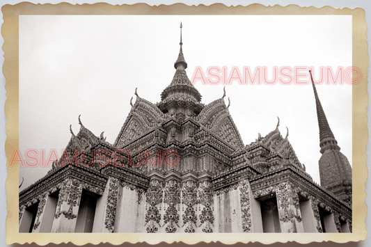 50s THAILAND BANGKOK EMERALD BUDDHA TEMPLE RIVERSIDE ROYAL Vintage Photo 28585