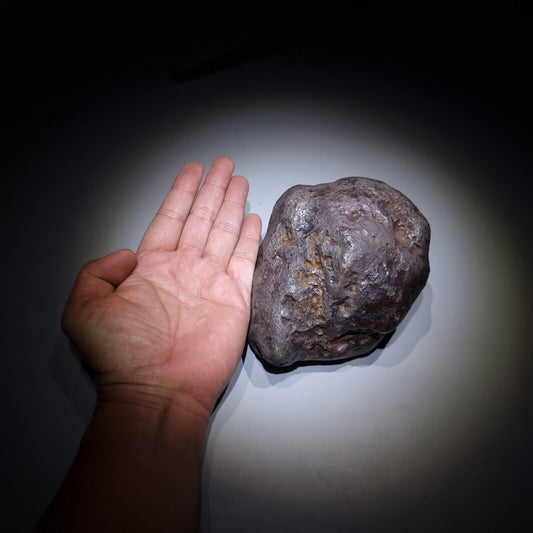 6.4 Pound IRON NICKEL METEORITE Crystal Meteor Aerolite NANTAN china nugget #MZ