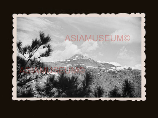 1940's Tai O Mountain Lantau Island B&W Vintage Hong Kong Photograph 香港旧照片 #2526