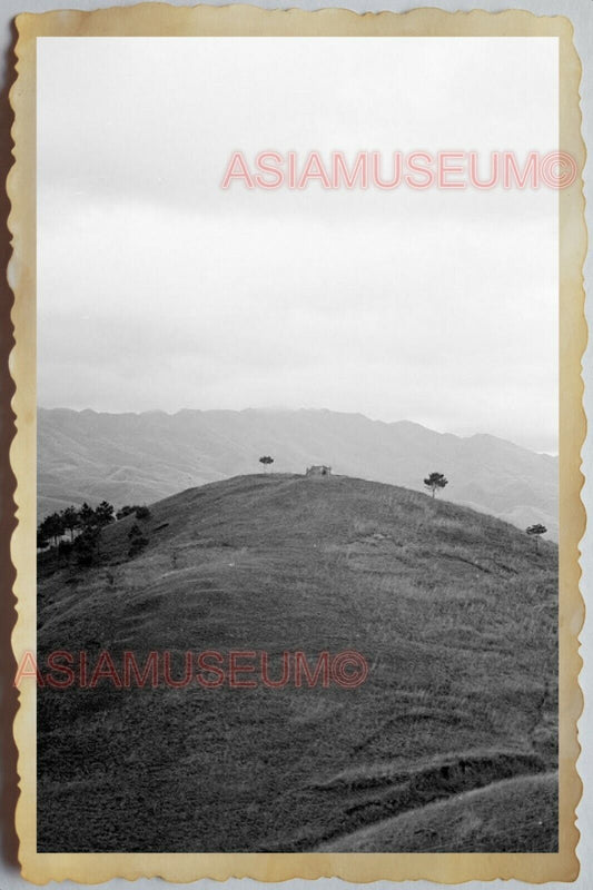 40s Vietnam War SAIGON HO CHI MINH MOUNTAIN VIEW GUARD POST  Vintage Photo 1747