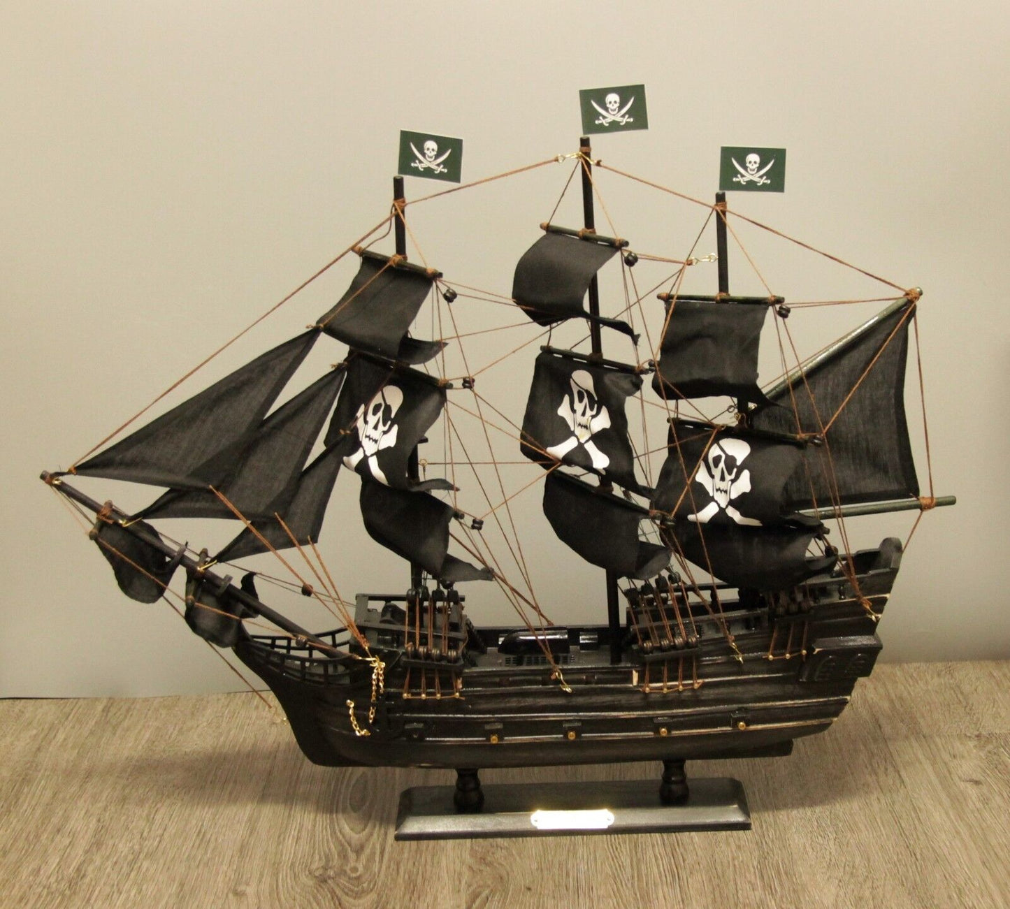 24" Wicked Wench Pirates of The Caribbean Jack Sparrow Wood Vintage Model Ship