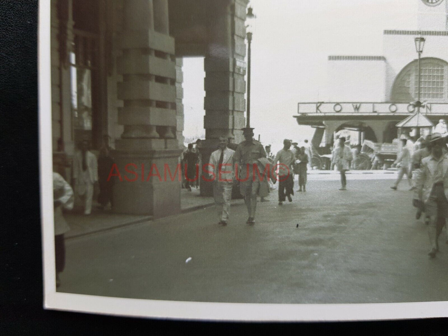 Central Star Ferry Kowloon Queen's Terminal Hong Kong Photo Postcard RPPC #2350