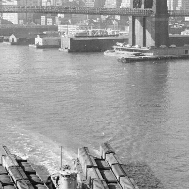 50s USA AMERICA NEW YORK CITY FERRY BUILDING Manhattan Old Vintage Photo #11580