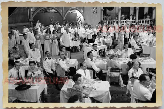 50s Vietnam War Saigon Ho Chi Minh Dance Party Dress Suit  Vintage Photo #1045