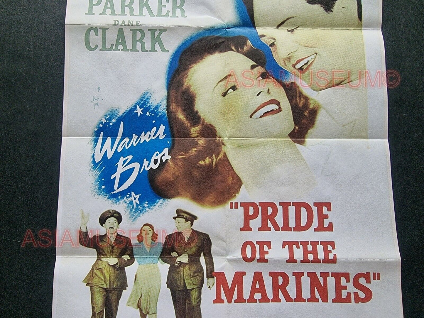 1944 WW2 USA AMERICA WOMEN LADY MARINES MOVIE WAR BONDS ARMY PROPAGANDA POSTER