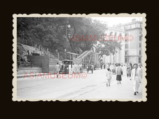 National Bank of New York Air Raid Shell WW2 Vintage Hong Kong Photo 香港旧照片 #1956