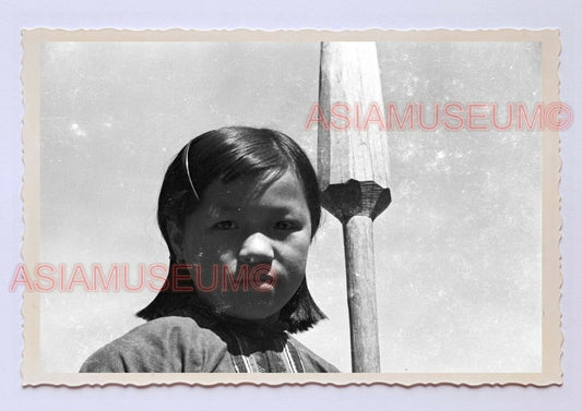 Women Alishan Native Tribe Young Lady Portrait Vintage Taiwan Photo 台湾旧照片 #3770