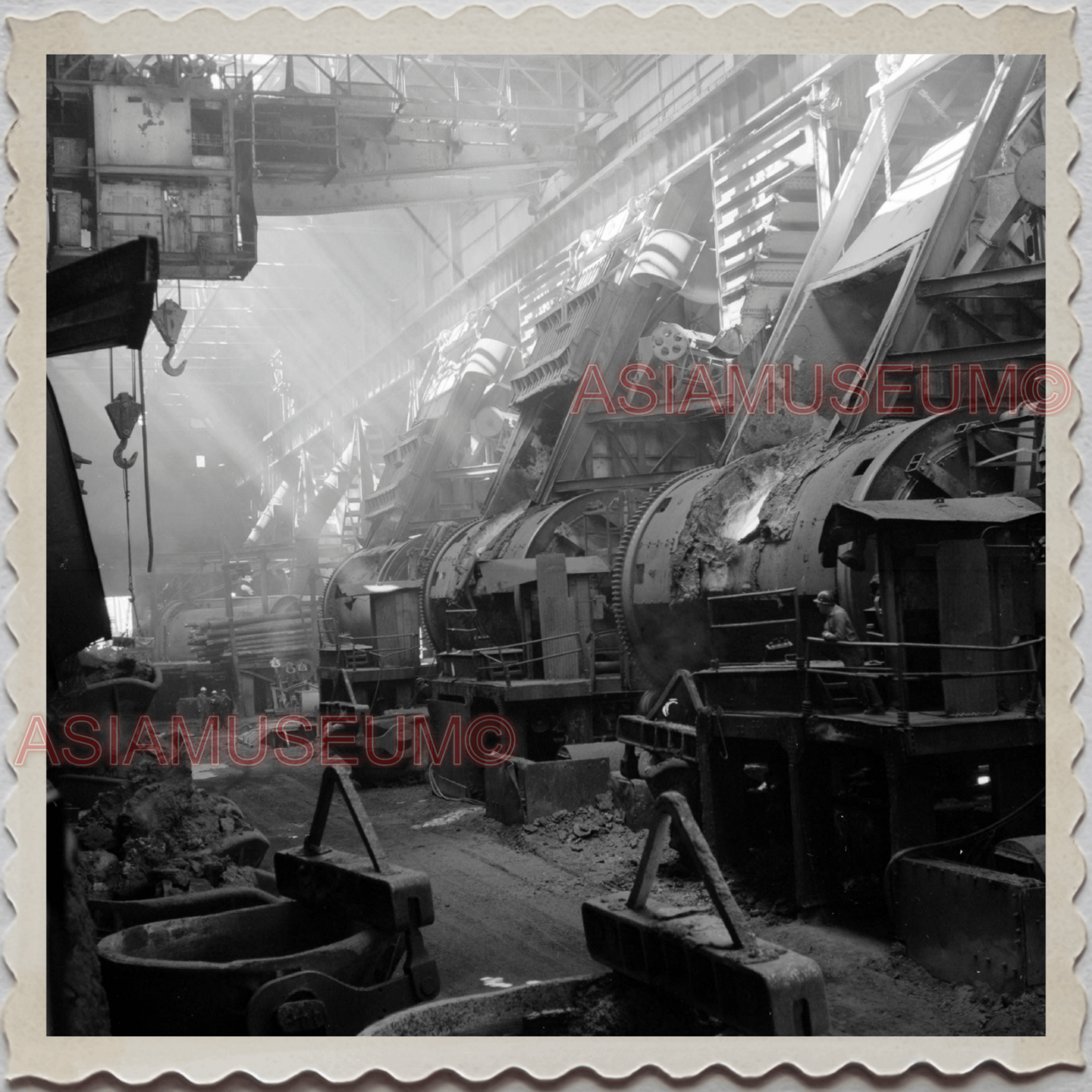 50s BUTTE CITY SILVER BOW MONTANA COPPER MINING FACTORY VINTAGE USA Photo 11274