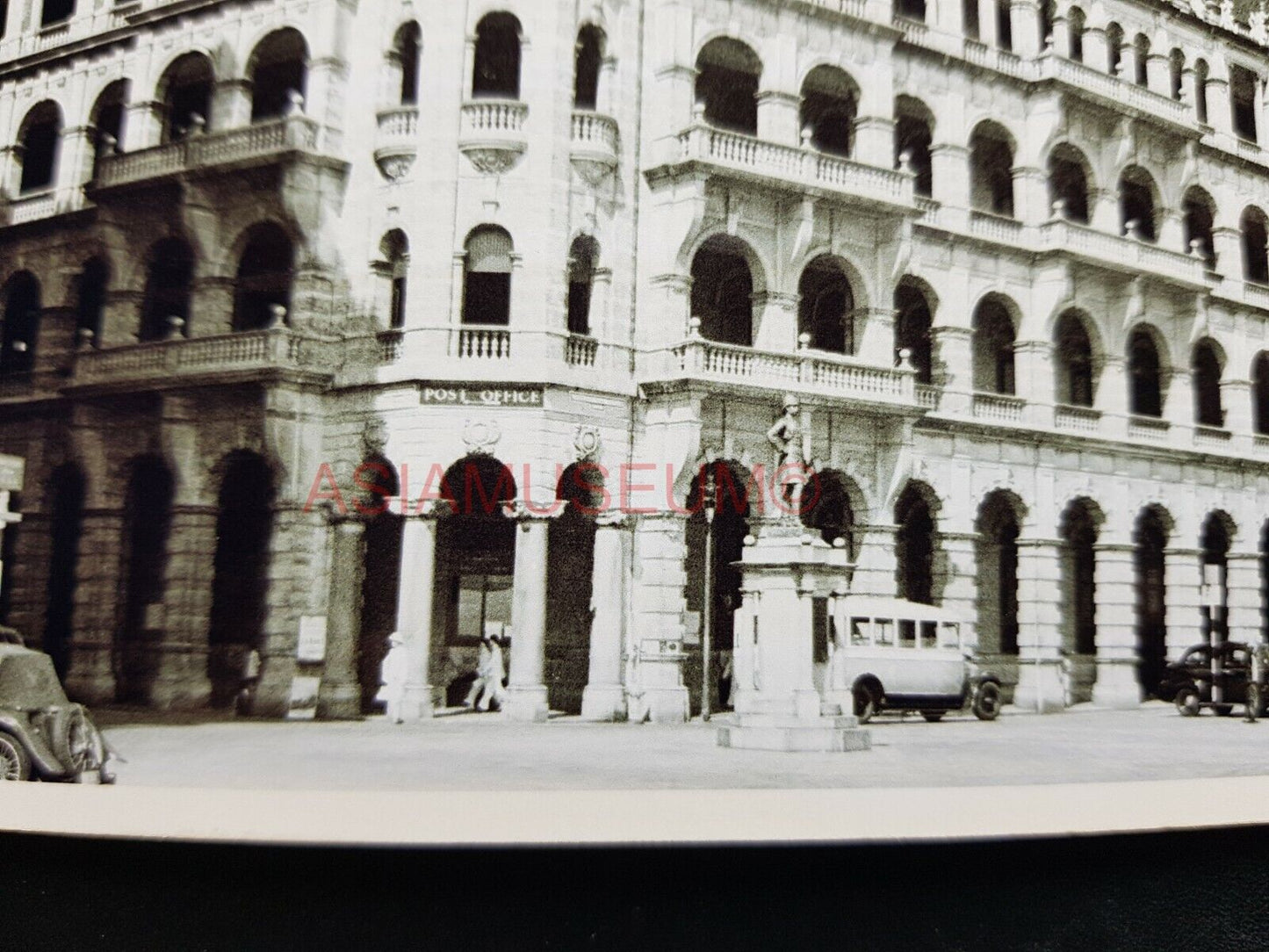 General Post Office Building Connaught Road Hong Kong Photo Postcard RPPC #1664