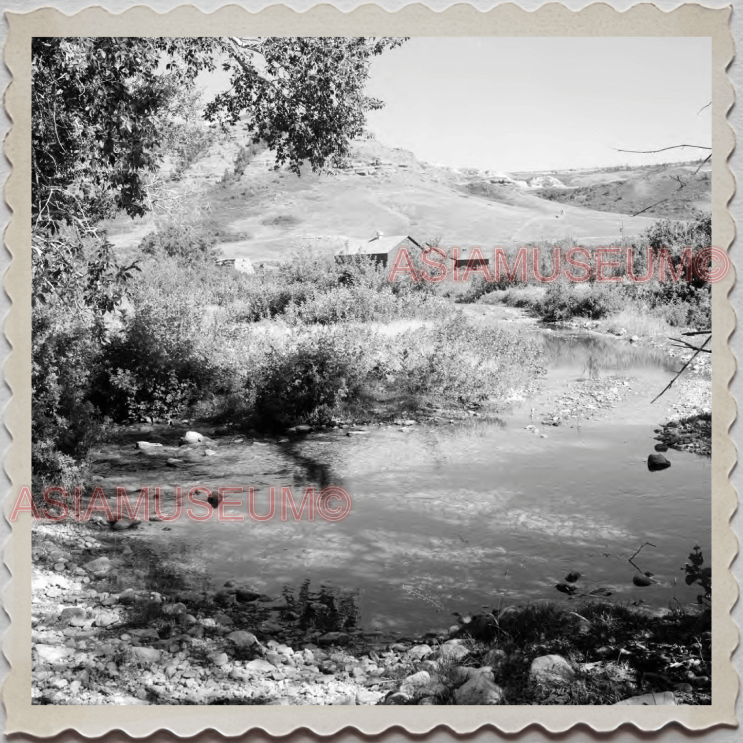 50s BIG HORN WYOMING LOVELL GREYBULL CASPER STREAM RANCH VINTAGE USA Photo 9953