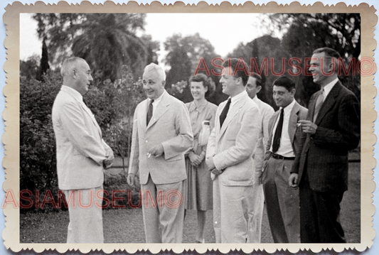 WW2 Royal British Governor Straits Settlements  Vintage Singapore Photo 26268