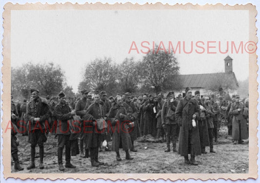 WWii D-DAY EUROPE FRANCE ARMY ww2 Soldier Battle Field March Camp War Photo A109