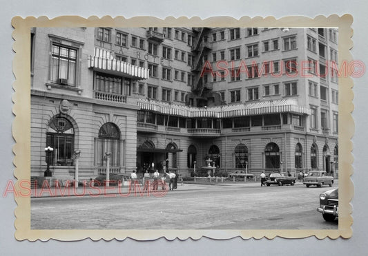 KOWLOON PENINSULAR HOTEL CAR Tsim Sha Tsui HONG KONG VINTAGE Photo 23026 香港旧照片