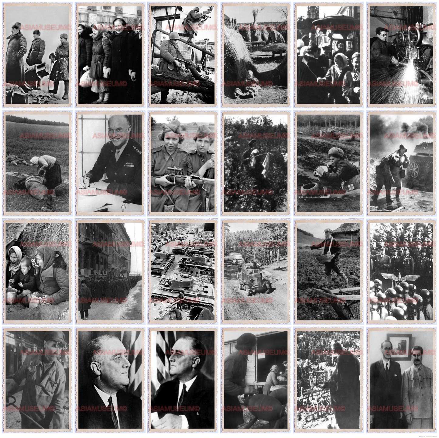 274pcs WW2 USA EUROPE UK GERMANY FRANCE NORMANDY WAR FRANCE B&W Vintage Photo Wb