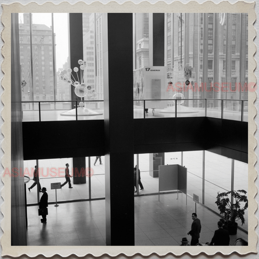 50s MANHATTAN NEW YORK CITY OFFICE BUILDING AMERICA VINTAGE OLD USA Photo 8520