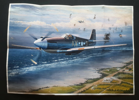 1944 WW2 RAF ROYAL AIR FORCE BRITAIN AIRCRAFT KAMIKAZE ART WAR PROPAGANDA POSTER