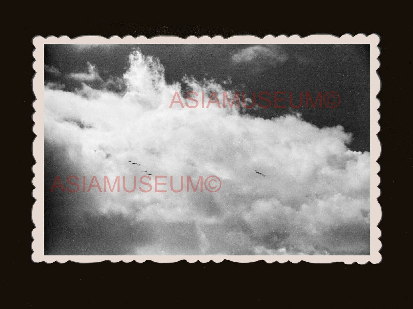 1940's WW2 Japanese Aircraft Plane B&W Vintage Hong Kong Photograph 香港旧照片 #2557