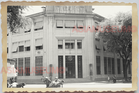 40s WW2 Vietnam HANOI FRENCH CHINESE BANK BUILDING STREET ii Vintage Photo 16720