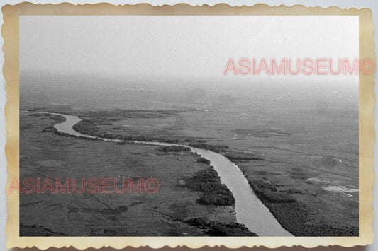 50s Vietnam Indochina Saigon Ho Chi Minh Mekong River View Vintage Photo #546