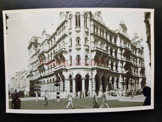 General Post Office Building Traffic Light Hong Kong Photo Postcard RPPC #1320