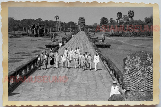 50s Vietnam SAIGON Cambodia Angkor Wat Buddhist Hindu Temple Vintage Photo 1677