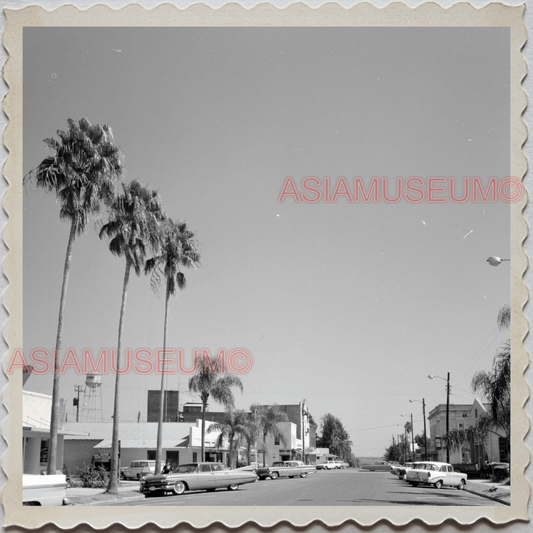 50s FROSTPROOF FLORIDA STREET SCENE CAR SHOPS US VINTAGE USA AMERICA Photo 10066