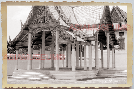 50s THAILAND BANGKOK ROYAL GRAND PALACE GAZEBO KING GARDEN Vintage Photo 28625