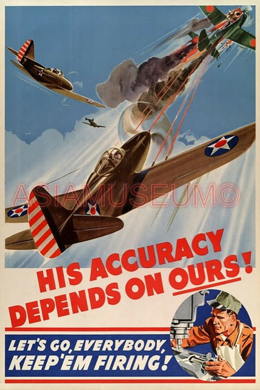 1944 WW2 AMERICA USA PILOT ARMY AIRCRAFT WAR EAGLE BATTLE PROPAGANDA Postcard