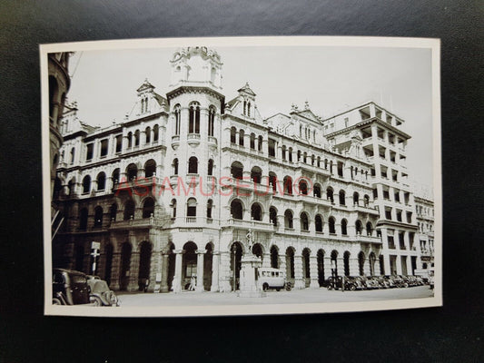 General Post Office Building Connaught Road Hong Kong Photo Postcard RPPC #1664