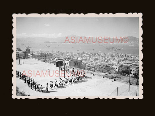 40's Victoria Peak Girl School Basketball  Vintage Hong Kong Photo 香港旧照片 #2211