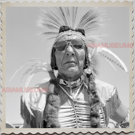 50s CROW TRIBE MONTANA MISSOURI RIVER NATION AGENCY RODEO VINTAGE USA Photo 8478